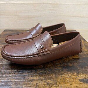Guess Men's Driving Loafers Brown Size 7.5 Medium NWOB #GMAODIE-R